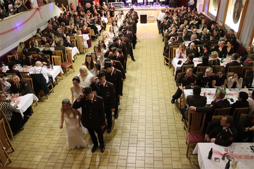 Der „Opernball“ des Mittelburgenlands: Die Feuerwehren baten zum Tanz