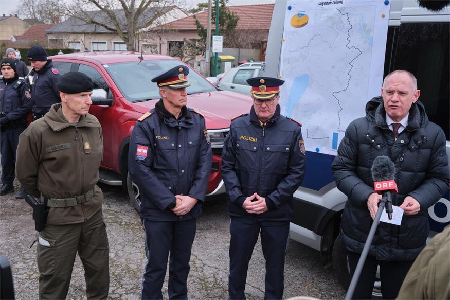 Grenzschutz: Operation Fox brachte laut Karner „massive Entlastung“