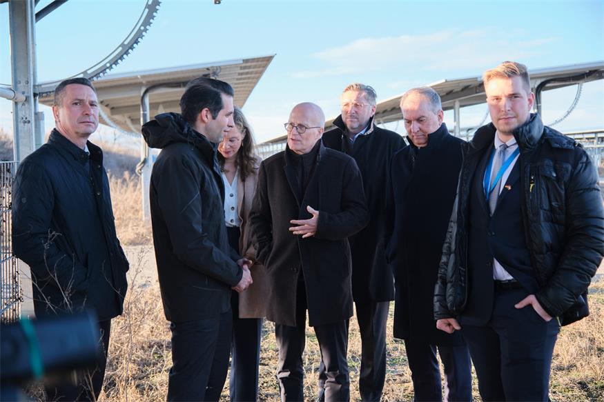Hamburg trifft aufs Burgenland: Austausch über Erneuerbare Energie