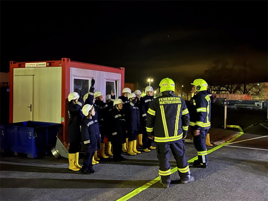 Feuerwehr übte bei Felix Austria