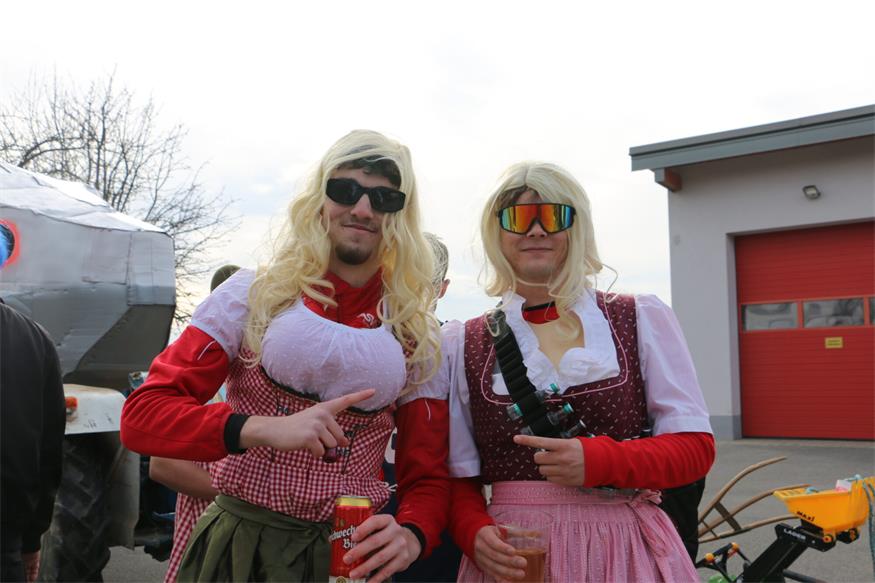 Freiwillige Feuerwehr und Jugend Frankenau feierten Fasching