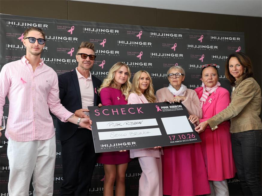 Pink Ribbon am Weingut Hillinger