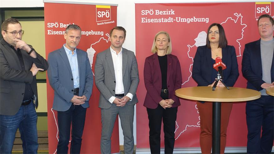 SPÖ Pressekonferenz über „Transithölle“ bei A3-Lückenschluss