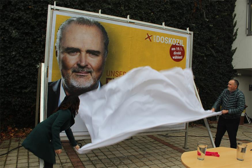 Neue SPÖ-Plakate: Doskozil wirbt als „ein Burgenländer wie wir“