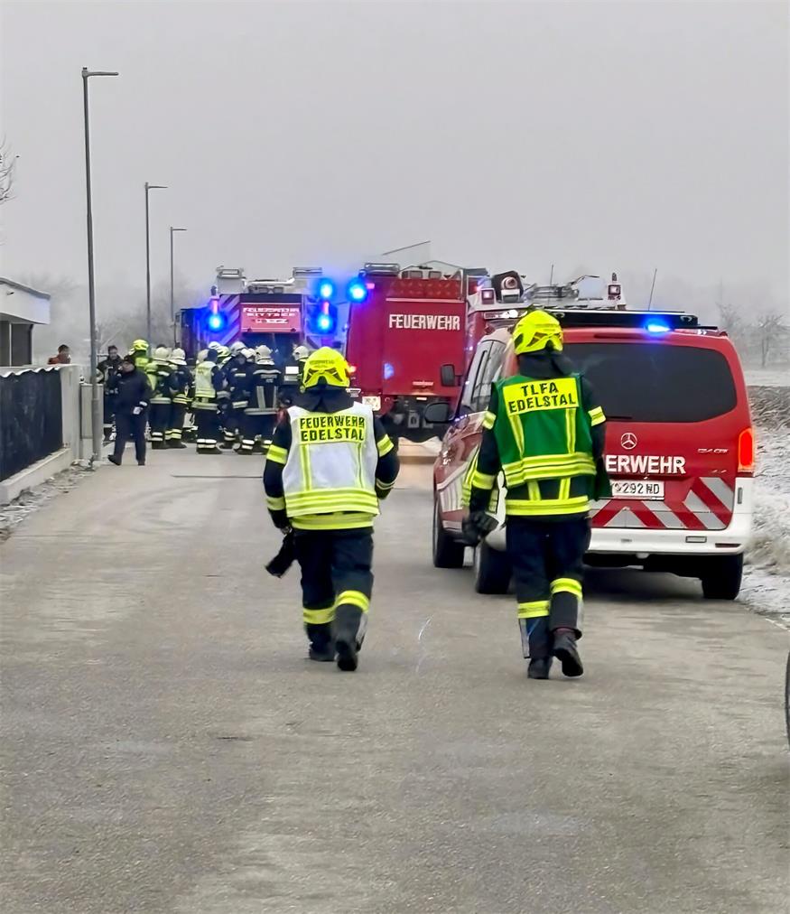 Zwei Leichtverletzte bei Gebäudebrand in Kittsee