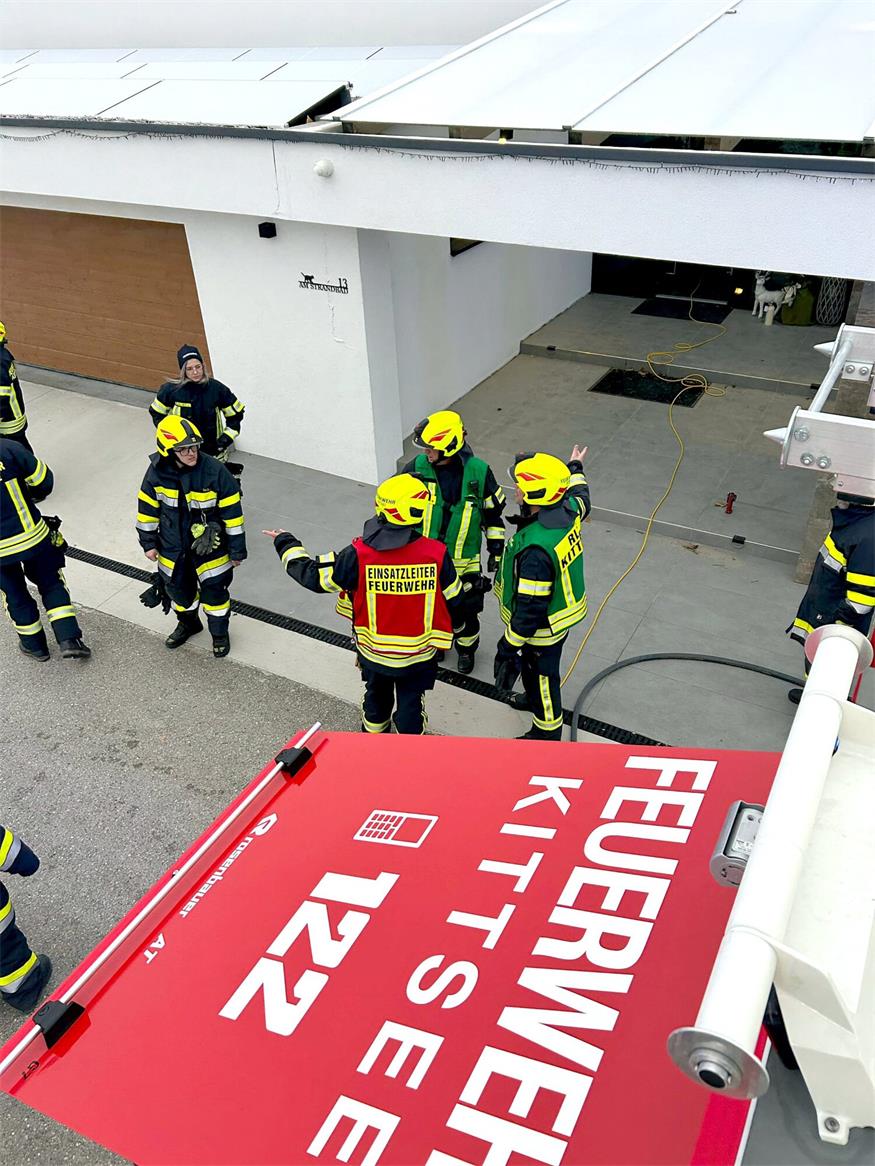 Zwei Leichtverletzte bei Gebäudebrand in Kittsee