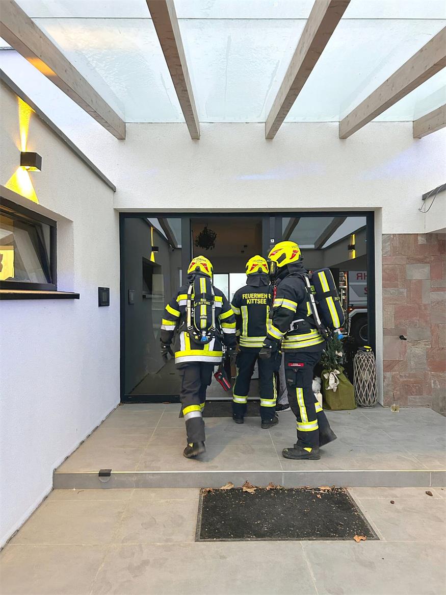 Zwei Leichtverletzte bei Gebäudebrand in Kittsee