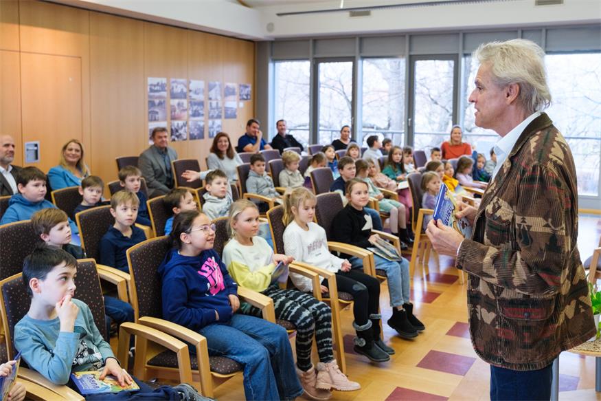 Thomas Brezina machte Ruster Kids Lust aufs Lesen