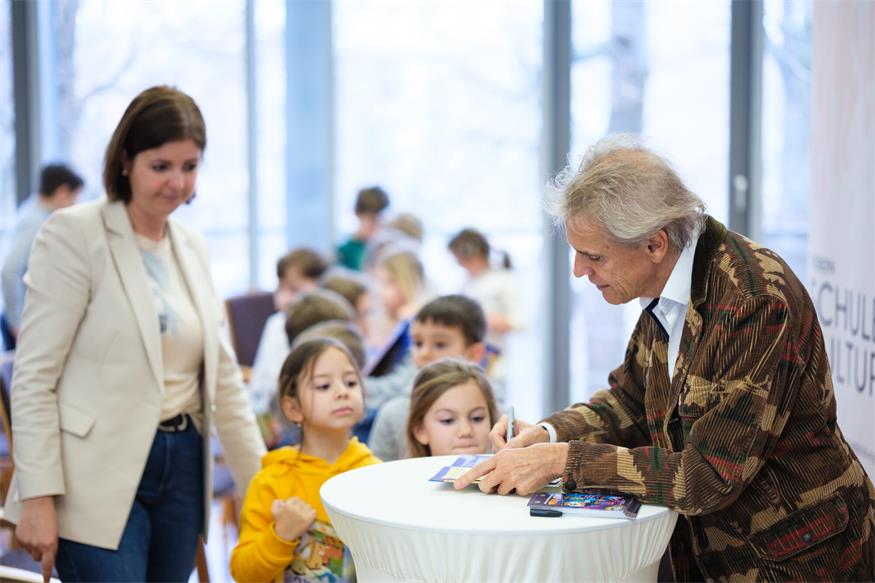 Thomas Brezina machte Ruster Kids Lust aufs Lesen