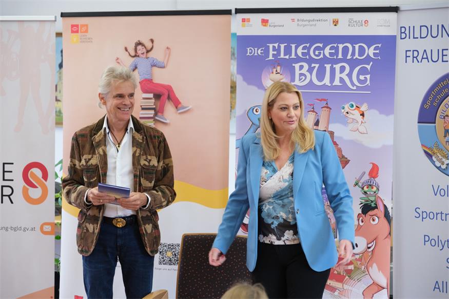 Thomas Brezina las für Volksschulkinder