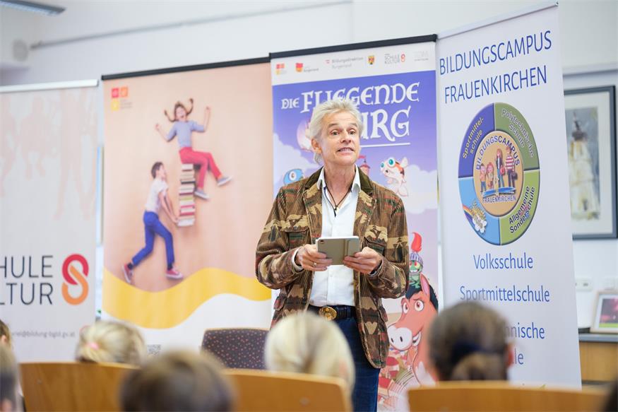 Thomas Brezina las für Volksschulkinder