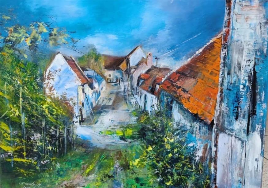 „Painting on the Hill“-Vernissage in Jois zeigte große Kunst