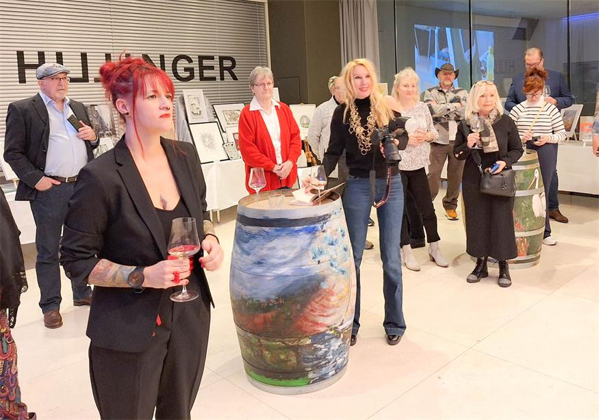 „Painting on the Hill“-Vernissage in Jois zeigte große Kunst