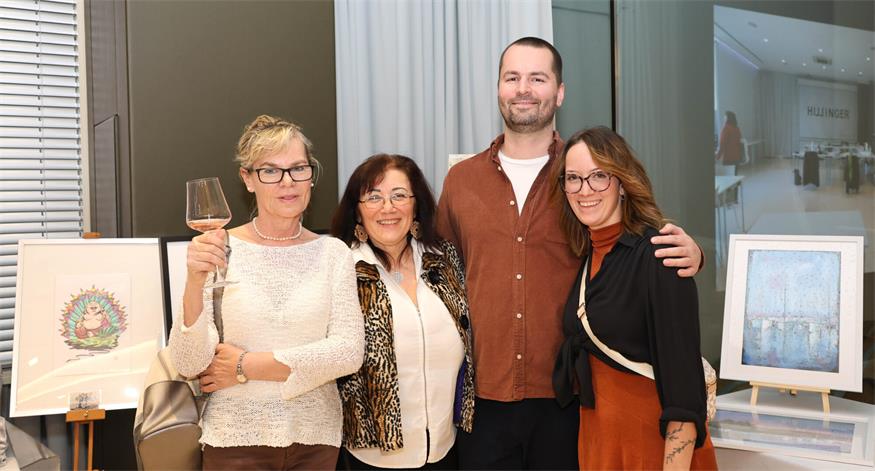 „Painting on the Hill“-Vernissage in Jois zeigte große Kunst