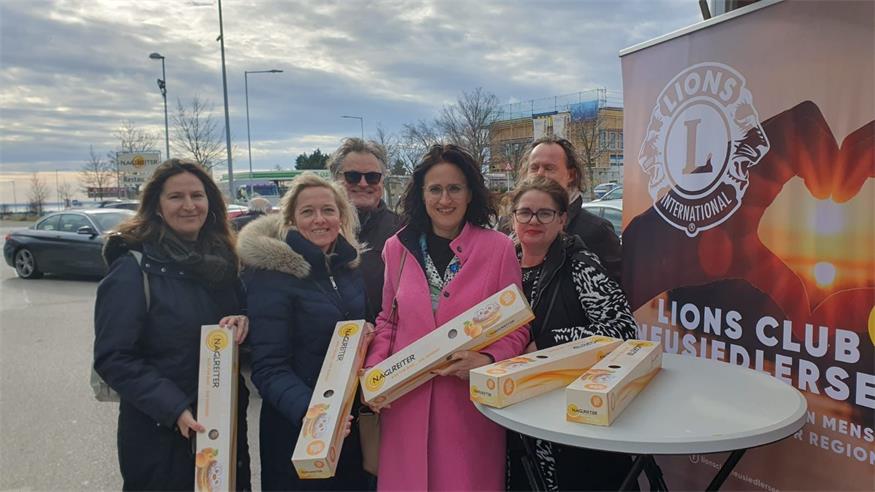 Lions Neusiedler See: Faschingskrapfen essen mit gutem Gewissen