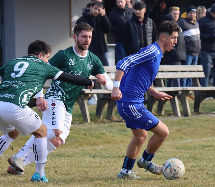 Fußball-Test: Mühlgraben knackt Minihof-Liebau