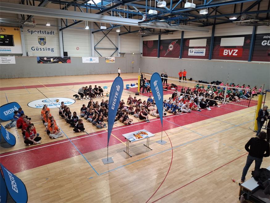 Sportmittelschule Güssing ist das stärkste Unterstufen-Volleyballteam