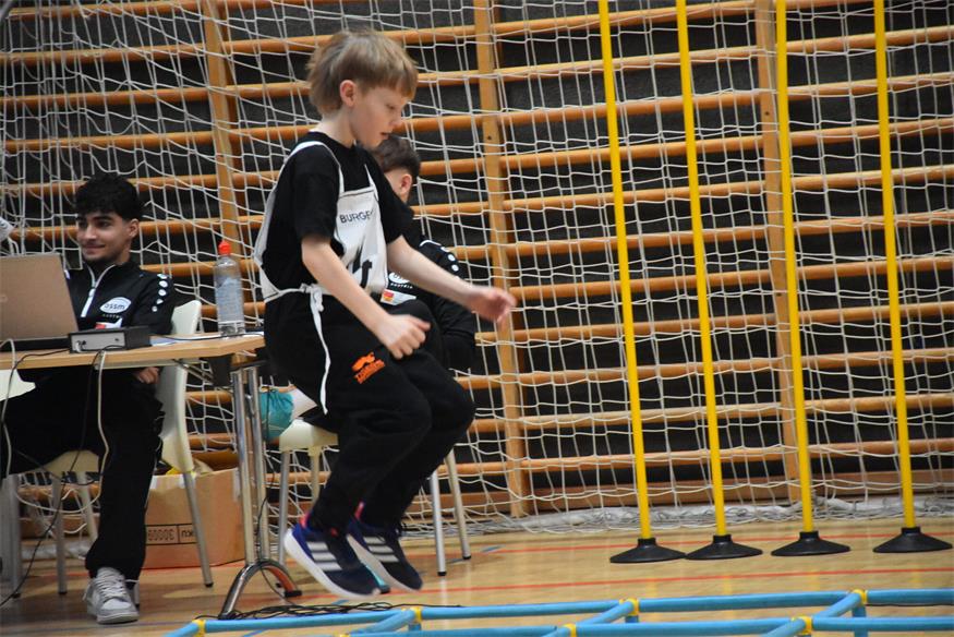 Reger Zulauf beim Talente-Check in der Sporthalle Oberwart