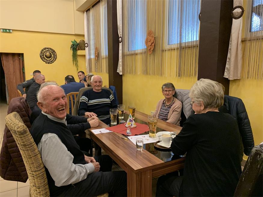 Pensionistenverband Stoob traf sich zum Kränzchen