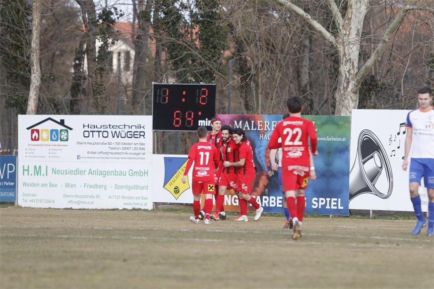 Parndorf wurde seiner Favoritenrolle gerecht
