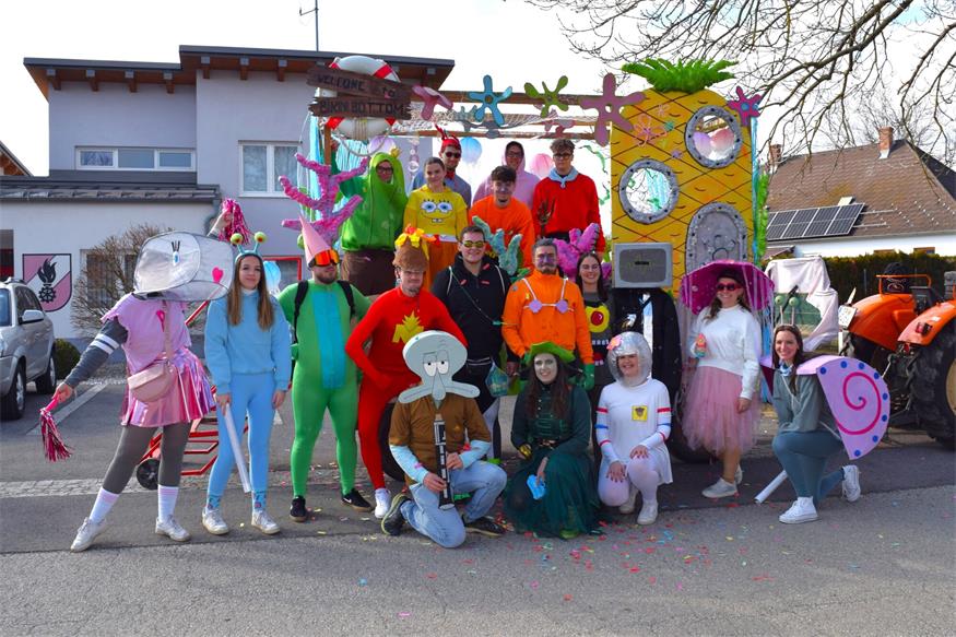 Bunter Faschingsrummel in Frankenau