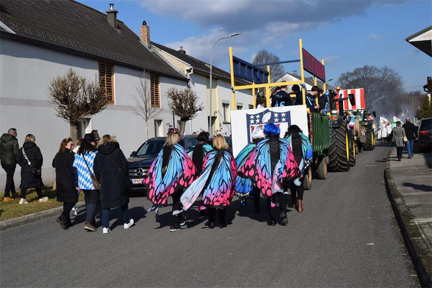 Bunter Faschingsrummel in Frankenau