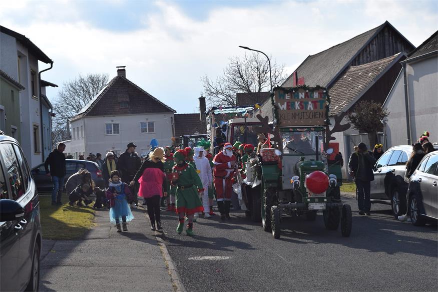 Bunter Faschingsrummel in Frankenau