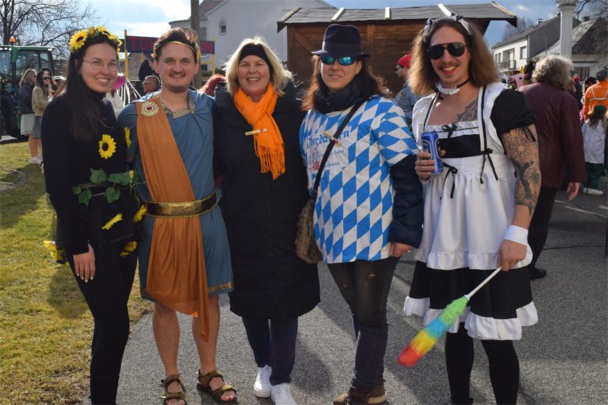 Bunter Faschingsrummel in Frankenau
