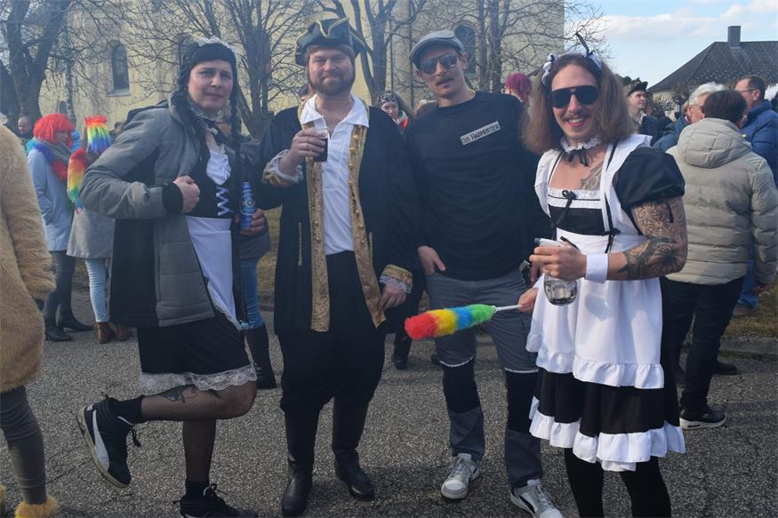 Bunter Faschingsrummel in Frankenau