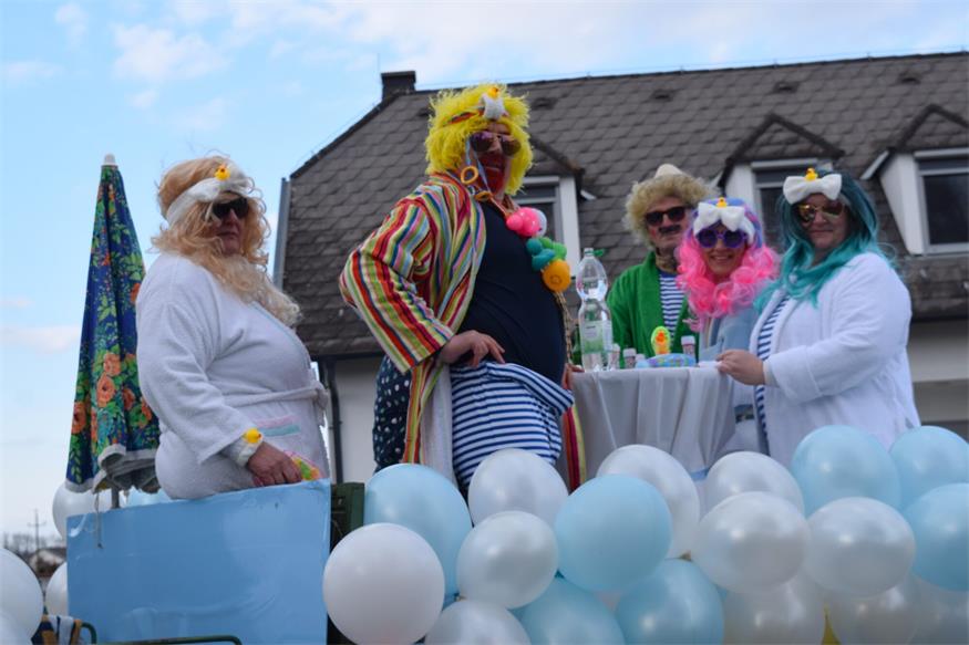 Bunter Faschingsrummel in Frankenau