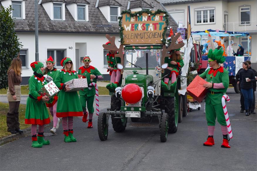 Bunter Faschingsrummel in Frankenau