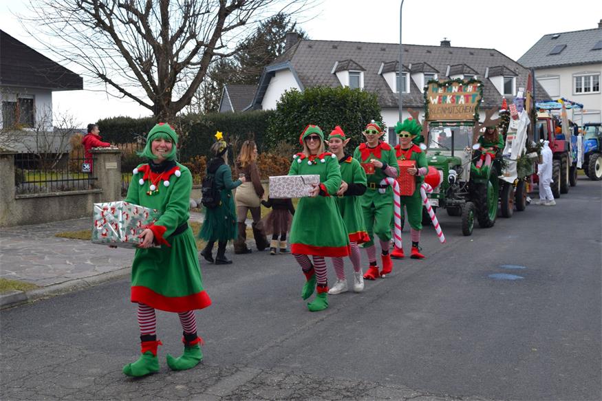 Bunter Faschingsrummel in Frankenau