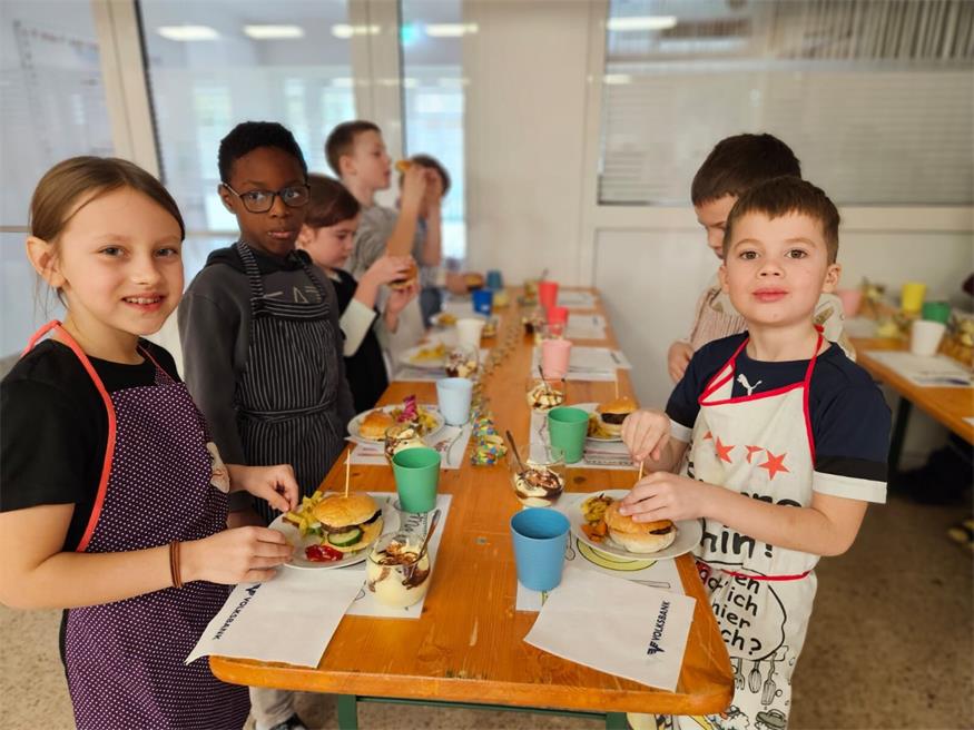 Pilgersdorfer Volksschulkinder gingen auf eine kulinarische Reise