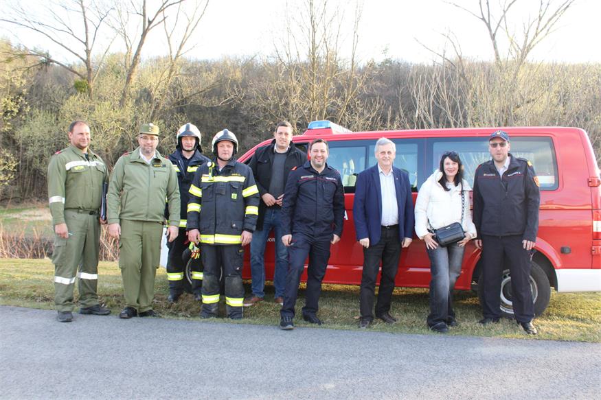 Übung mit 94 Feuerwehrleuten in Rattersdorf hat gut gefunkt