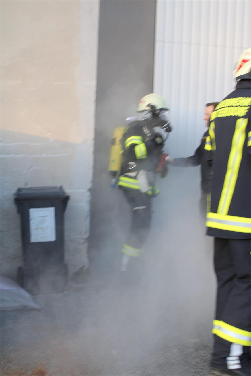Übung mit 94 Feuerwehrleuten in Rattersdorf hat gut gefunkt