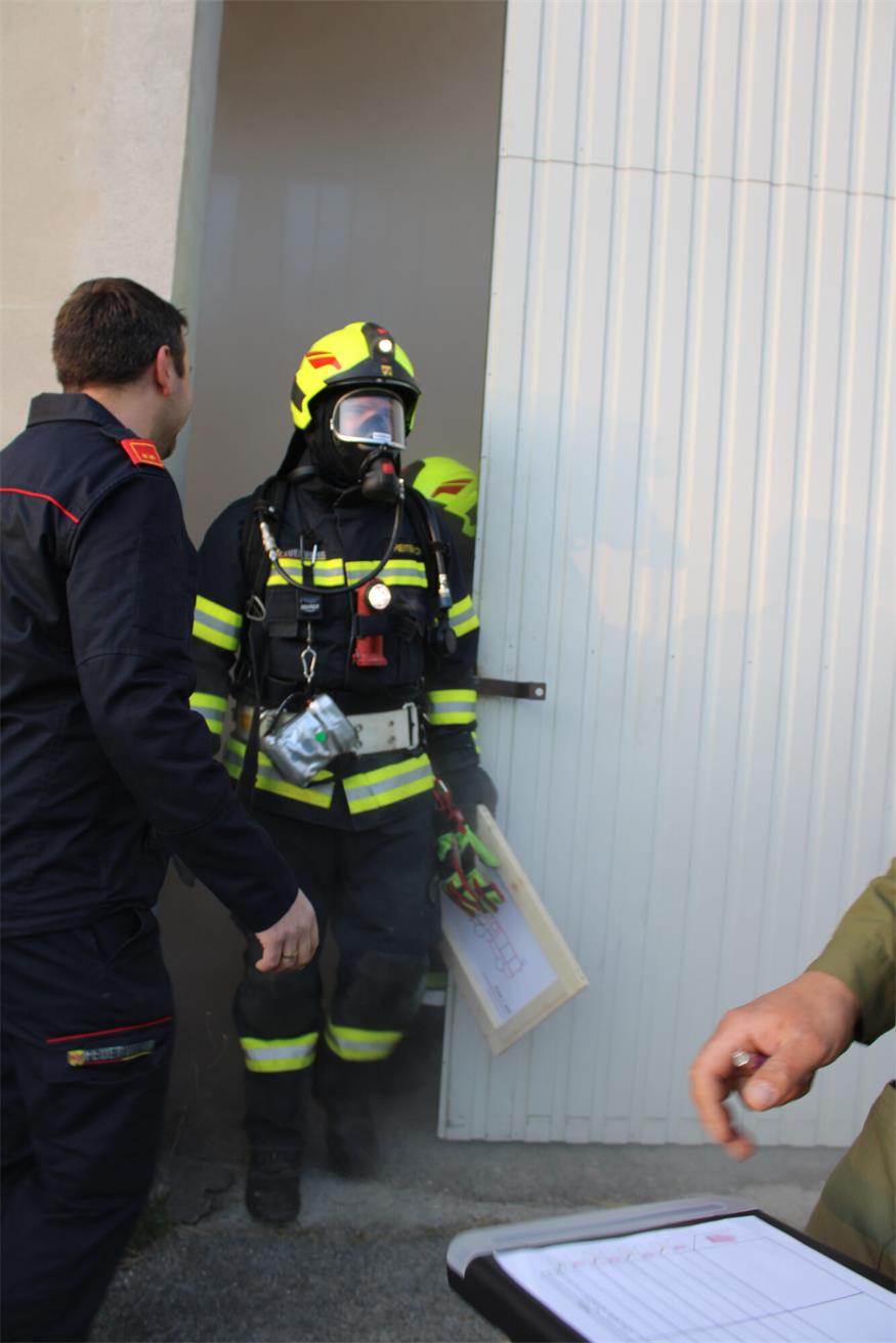 Übung mit 94 Feuerwehrleuten in Rattersdorf hat gut gefunkt