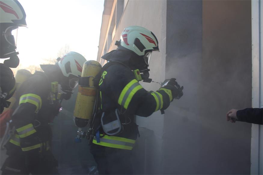 Übung mit 94 Feuerwehrleuten in Rattersdorf hat gut gefunkt