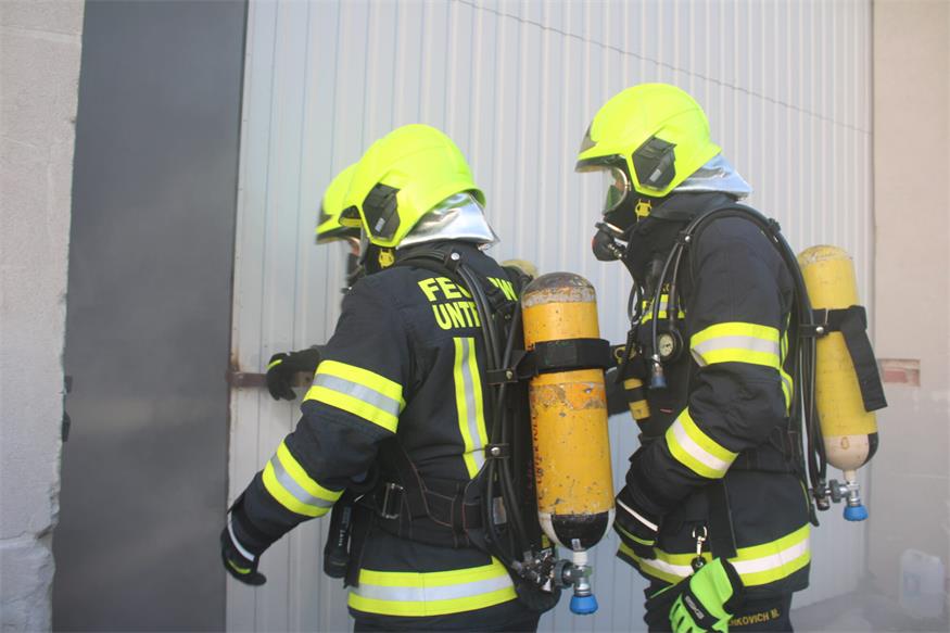 Übung mit 94 Feuerwehrleuten in Rattersdorf hat gut gefunkt