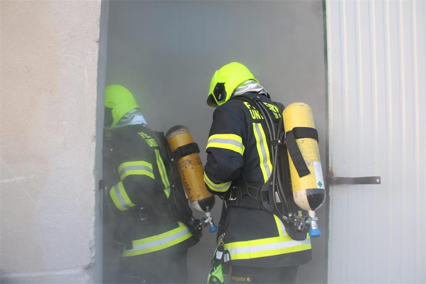 Übung mit 94 Feuerwehrleuten in Rattersdorf hat gut gefunkt