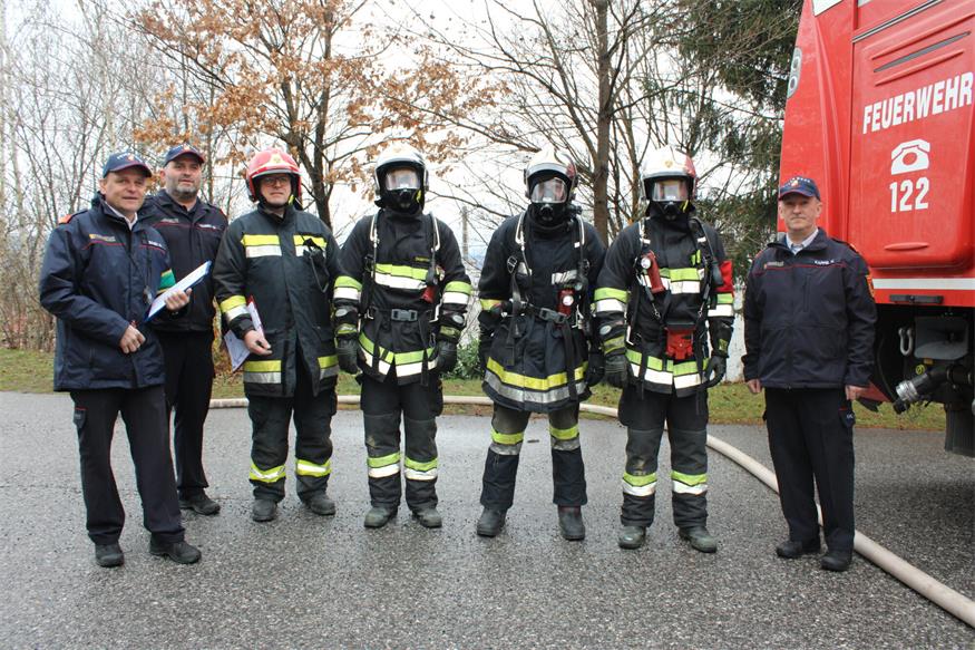 Speerspitzen von vier Feuerwehren unterzogen sich Leistungsprüfung