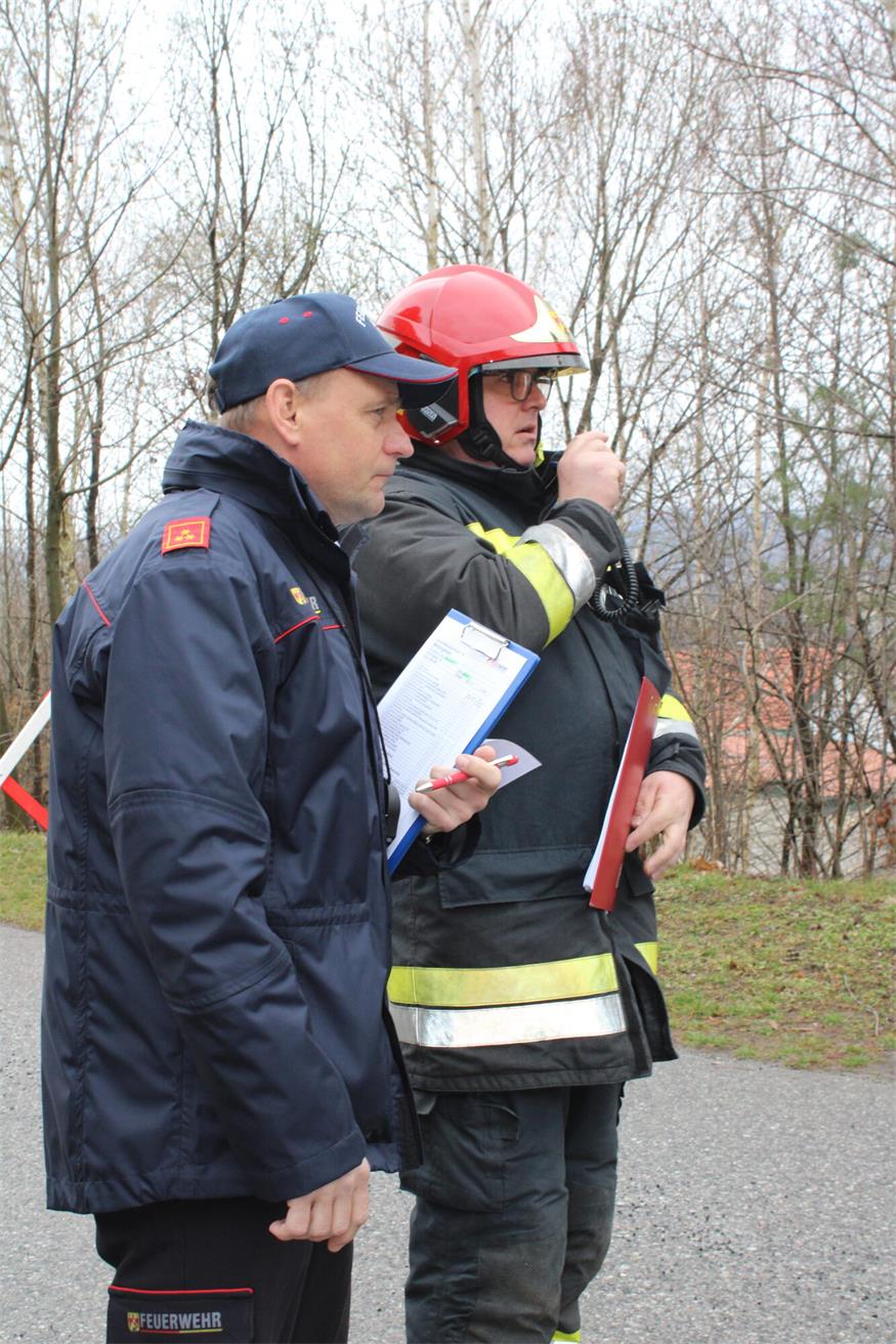 Speerspitzen von vier Feuerwehren unterzogen sich Leistungsprüfung