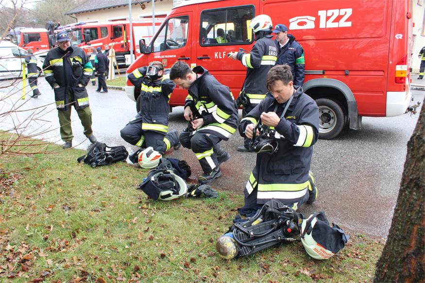 Speerspitzen von vier Feuerwehren unterzogen sich Leistungsprüfung