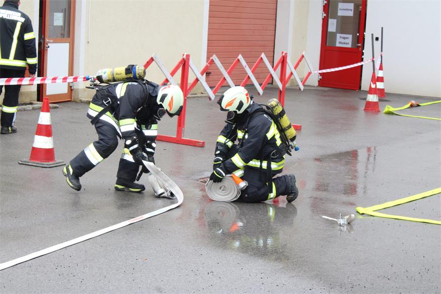 Speerspitzen von vier Feuerwehren unterzogen sich Leistungsprüfung