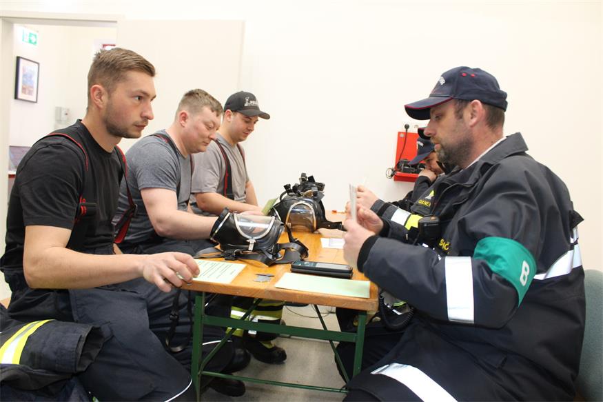 Speerspitzen von vier Feuerwehren unterzogen sich Leistungsprüfung
