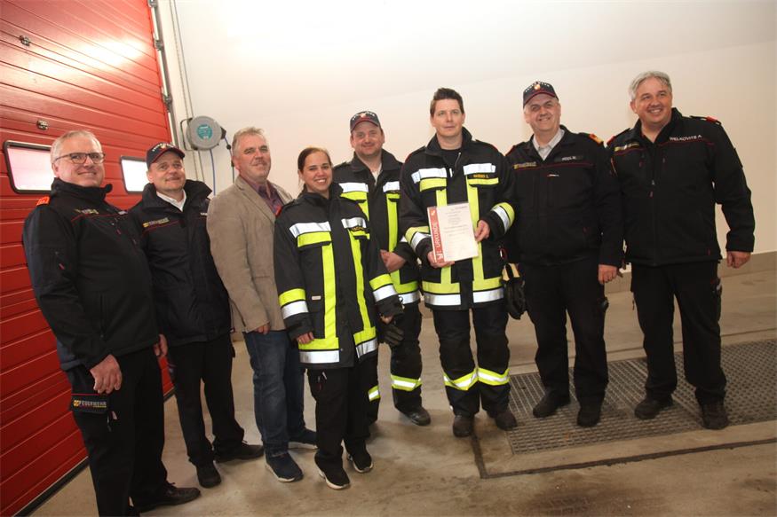 Speerspitzen von vier Feuerwehren unterzogen sich Leistungsprüfung