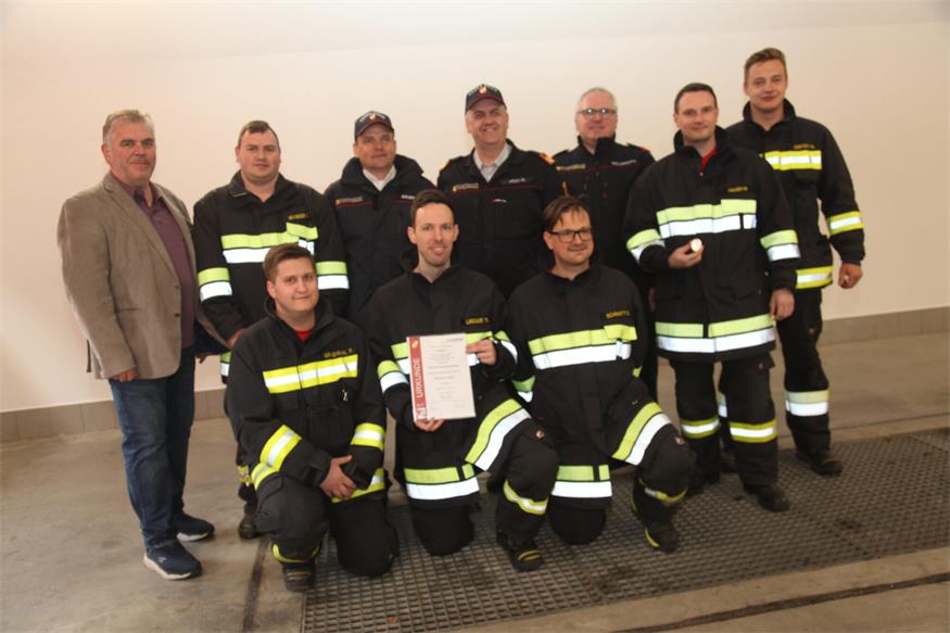 Speerspitzen von vier Feuerwehren unterzogen sich Leistungsprüfung