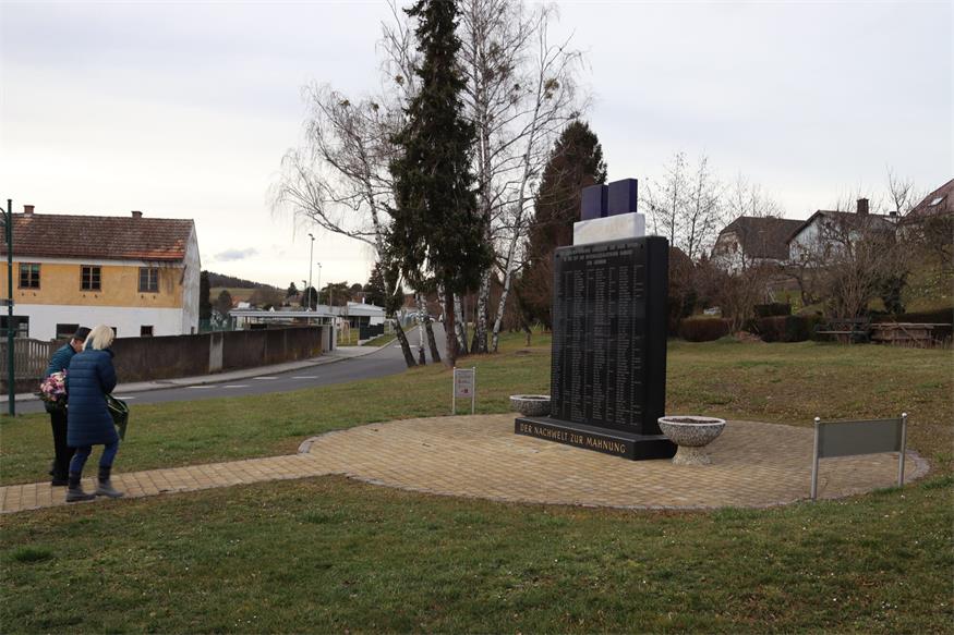 Gedenkfeier für die jüdischen Opfer der Shoa aus Kobersdorf