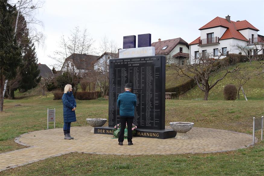 Gedenkfeier für die jüdischen Opfer der Shoa aus Kobersdorf