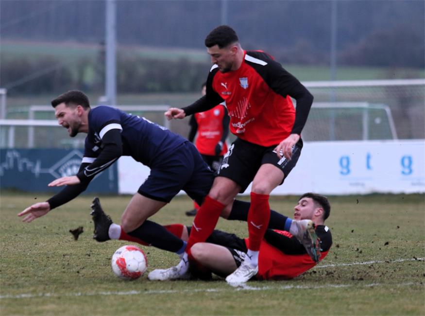 Schattendorfer Sieg des Willens beim Derby in Draßburg