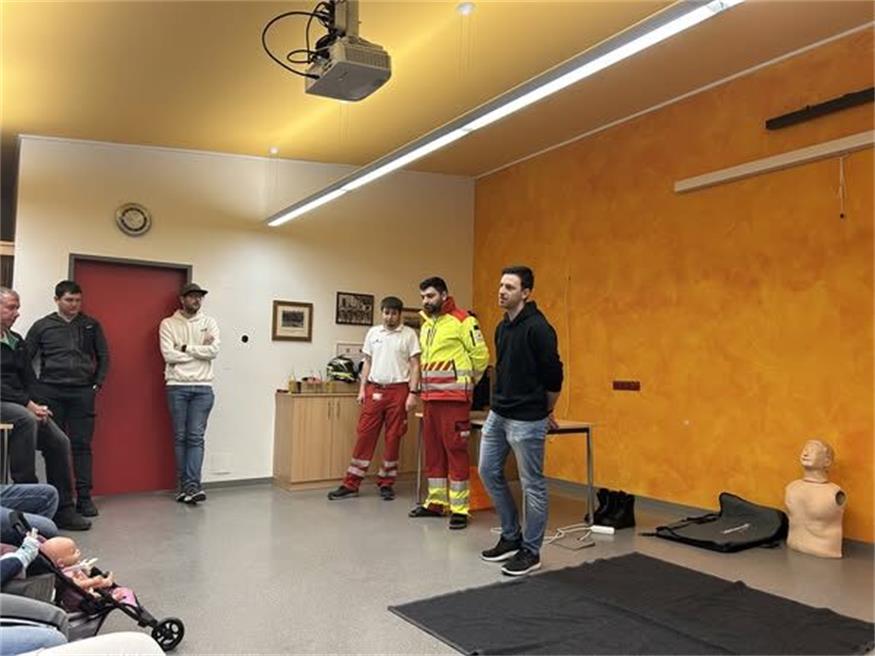 Erste-Hilfe-Schulung speziell für Forchtenauer Feuerwehr